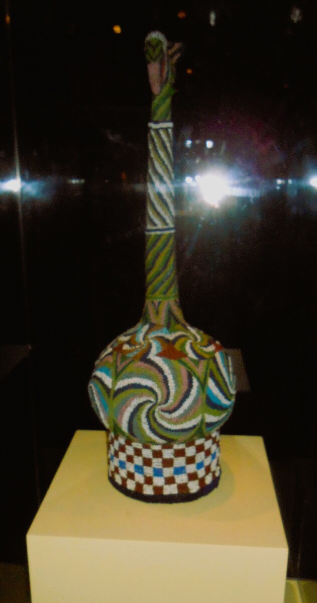 African ritual vessel in a Washington museum