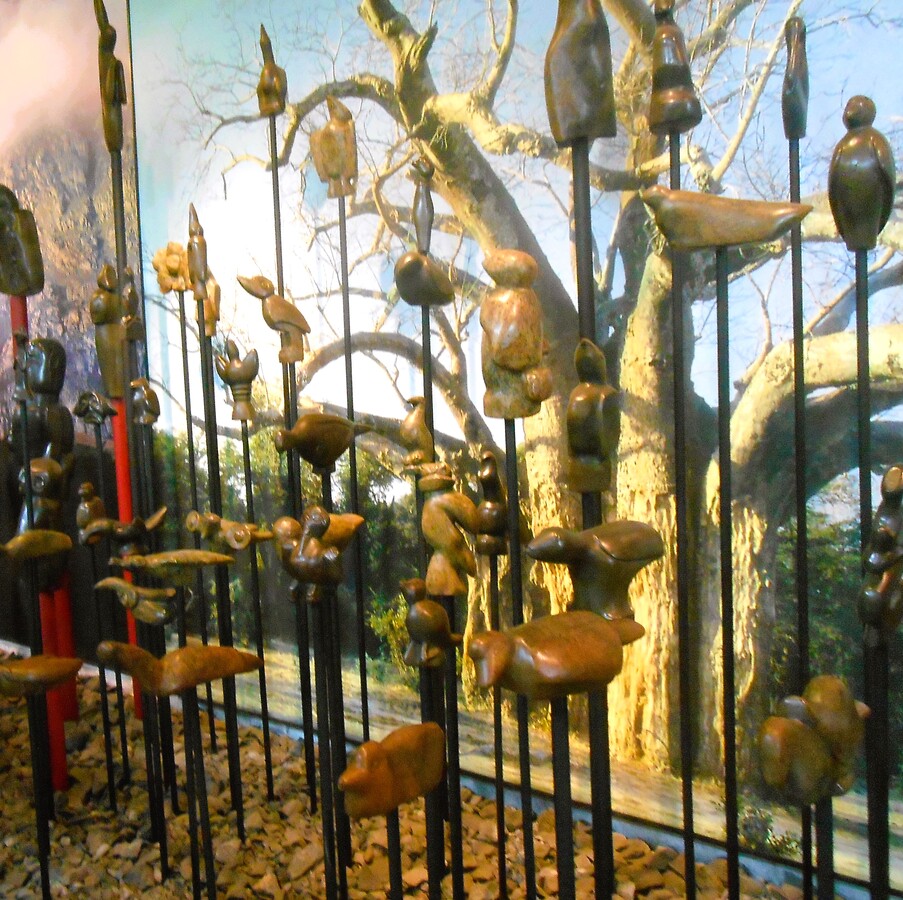 Neck masks from the Shona culture