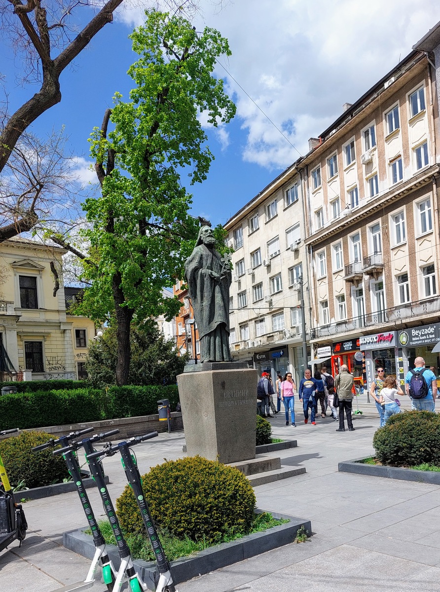 The Monument to Patriarch Evtimiy in Sofia