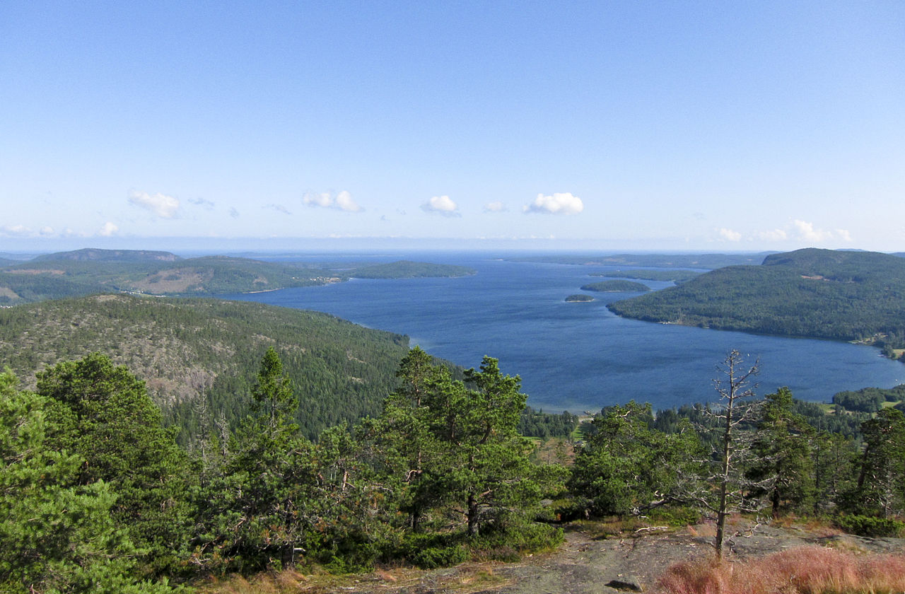 Езерото Norrfällsviken в Северна Швеция